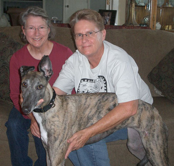 Flo with her new family