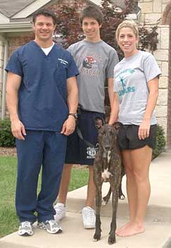 McDreamy with his new family